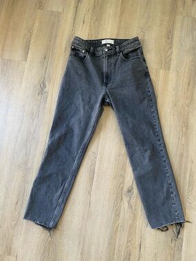 Abercrombie & Fitch woman’s  Faded Black Slim Jeans curve love
